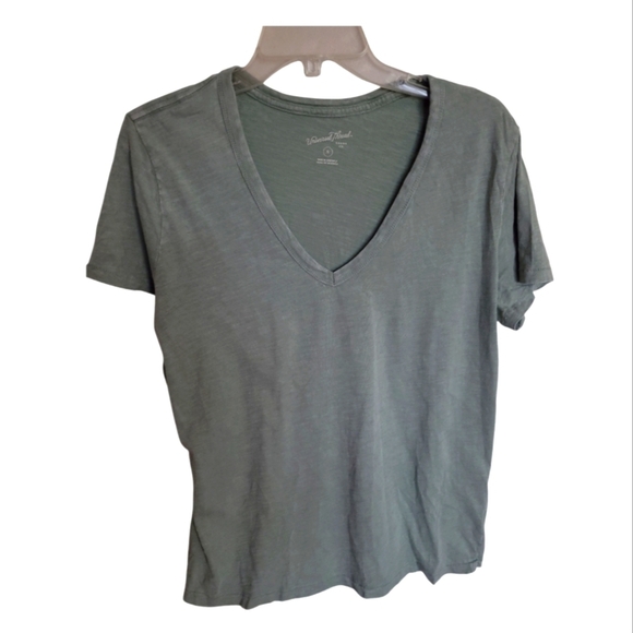 Universal Thread 100% Cotton Green Acid Washed Tee Size  Extra Large - Picture 1 of 7